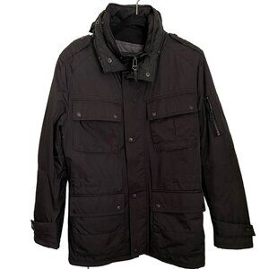 COLE HAAN 3 in 1 Jacket Vest Winter Coat Parka Black Men's Size S